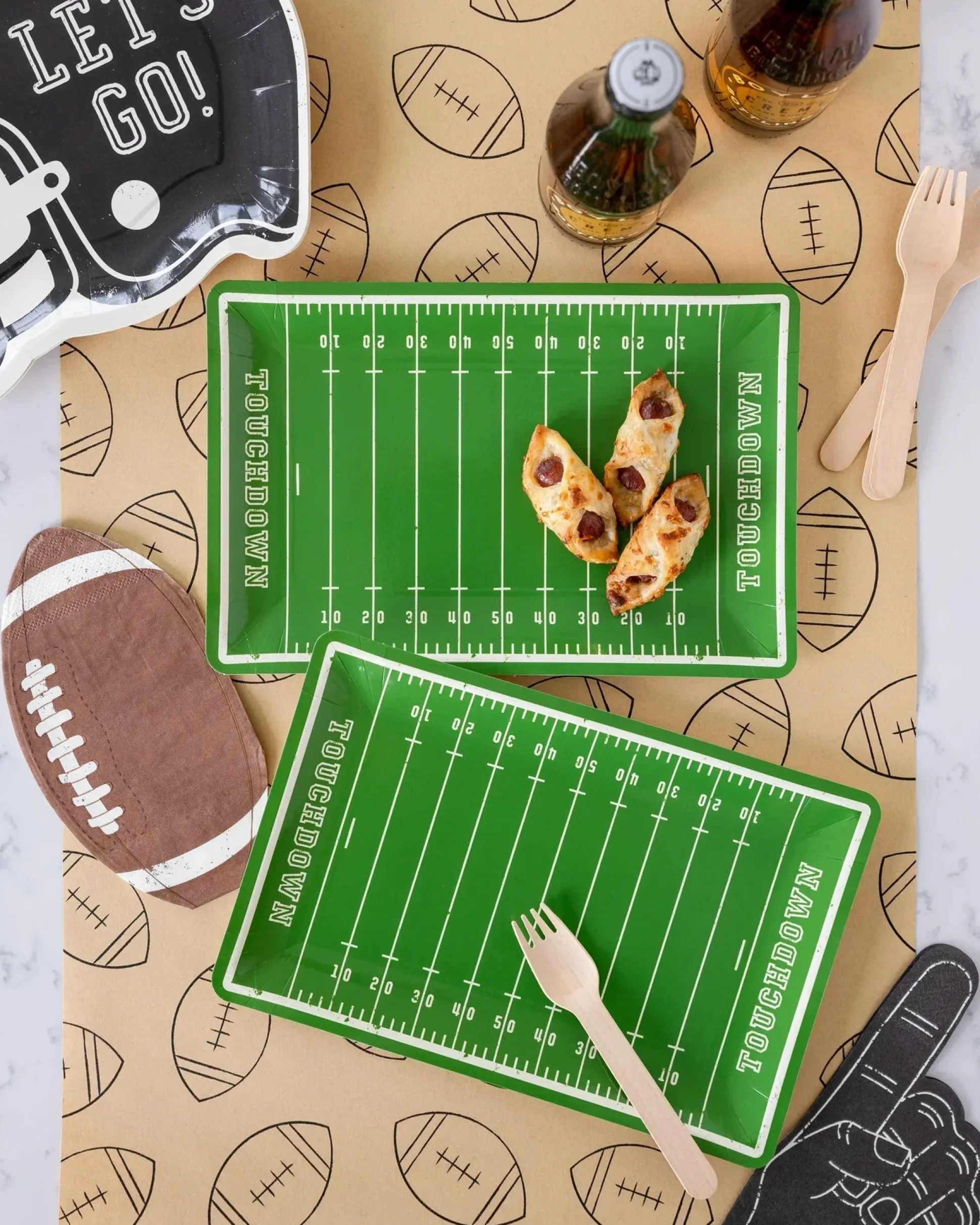 Football Lunch Napkins 24ct