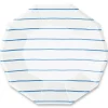 Frenchie Blue Striped Lunch Plates 8ct