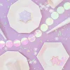 Frosted Iridescent Snowflake Lunch Napkins 16ct