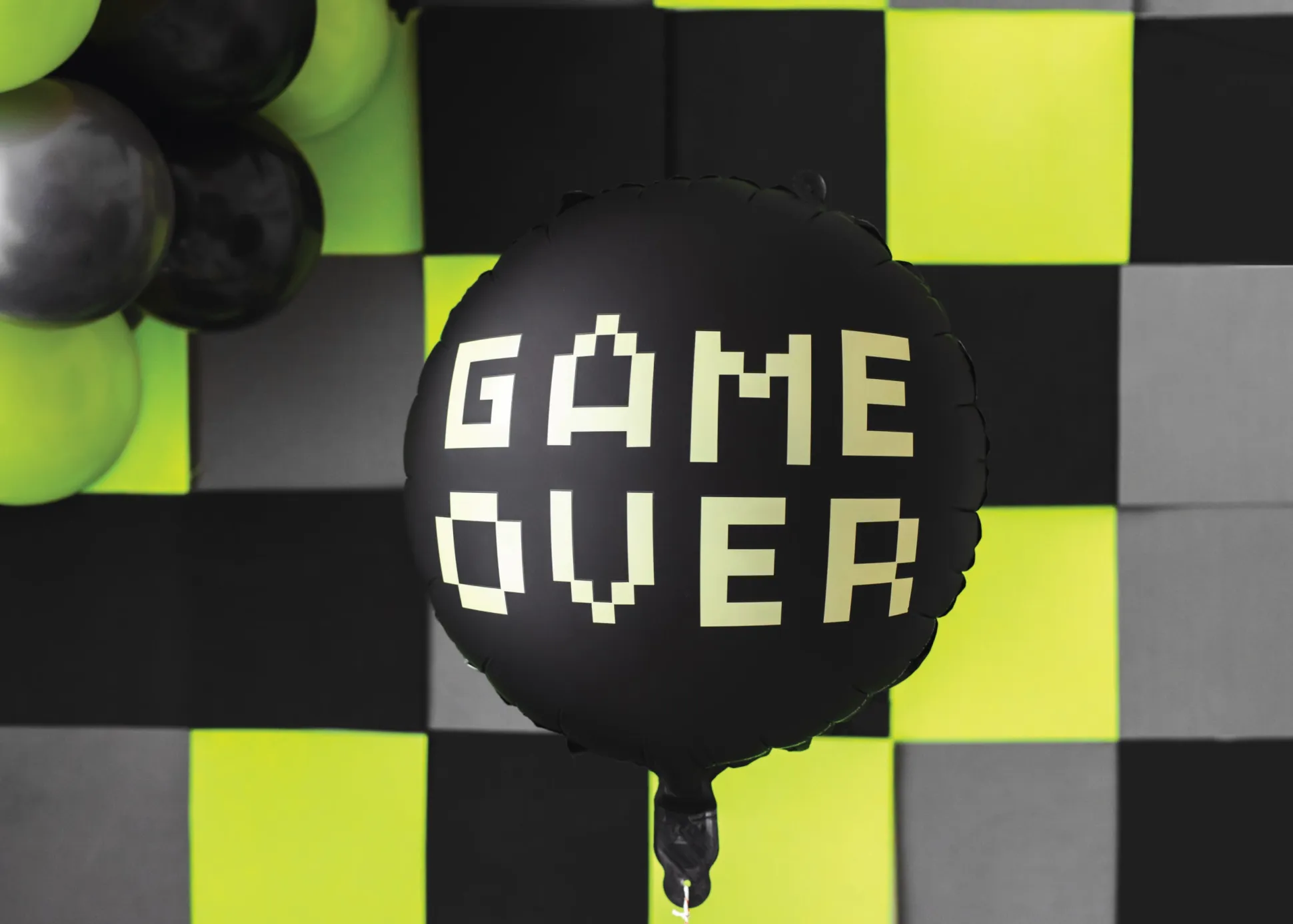 Game Over Foil Balloon 14in