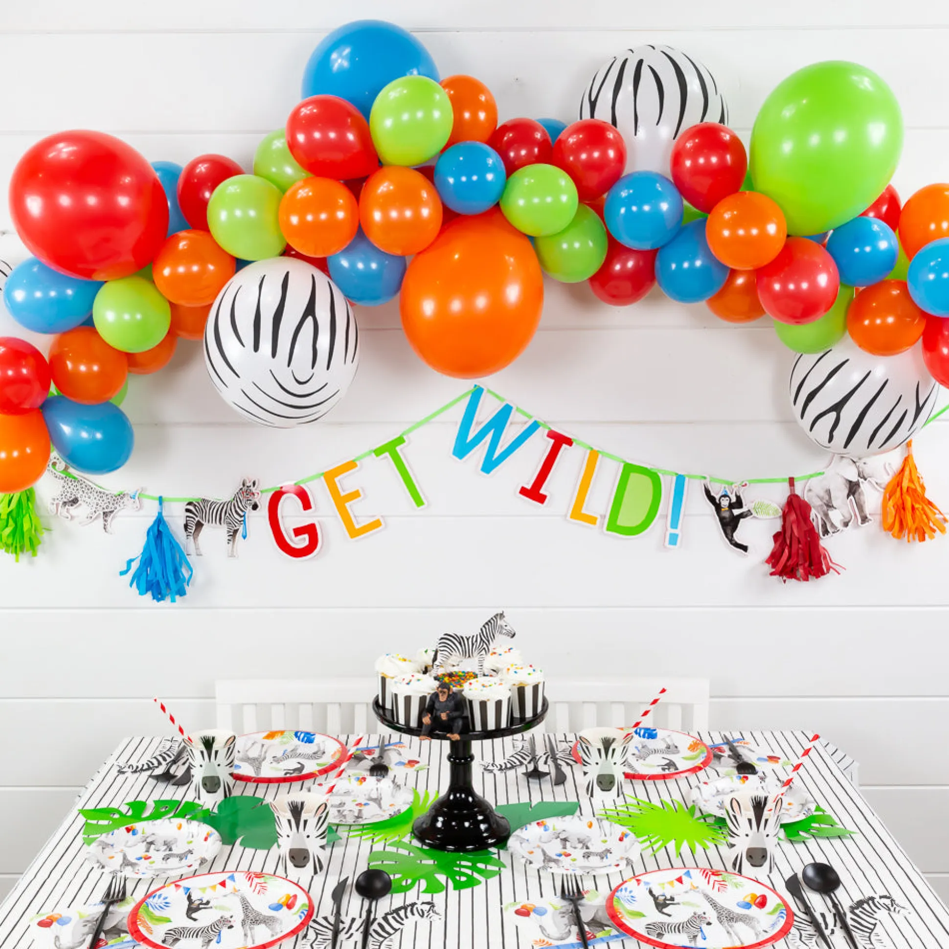 Get Wild Safari Balloon Garland Kit 6ft