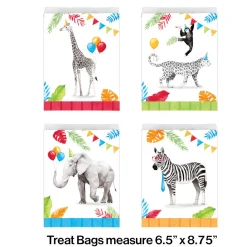 Get Wild Safari Treat Bags 8ct