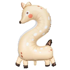 Giant Animals Number Balloon 1-9