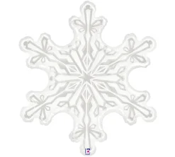 Giant Clear Snowflake Winter Balloon 31"