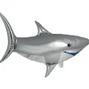 Giant Metallic Shark Balloon 37in