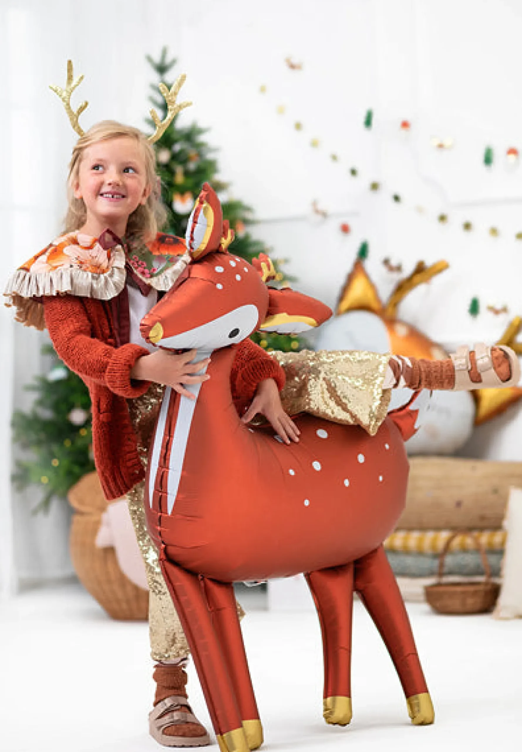 Giant Woodland Deer Balloon 41.5"
