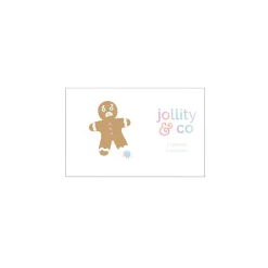 Gingerbread Man Temporary Tattoos 2ct