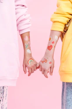 Girl Power Icon Temporary Tattoos 14ct