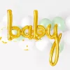 Gold Baby Letter Balloon Banner
