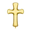 Gold Cross Foil Balloon 41in