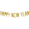 Gold Happy New Year Banner 3ft