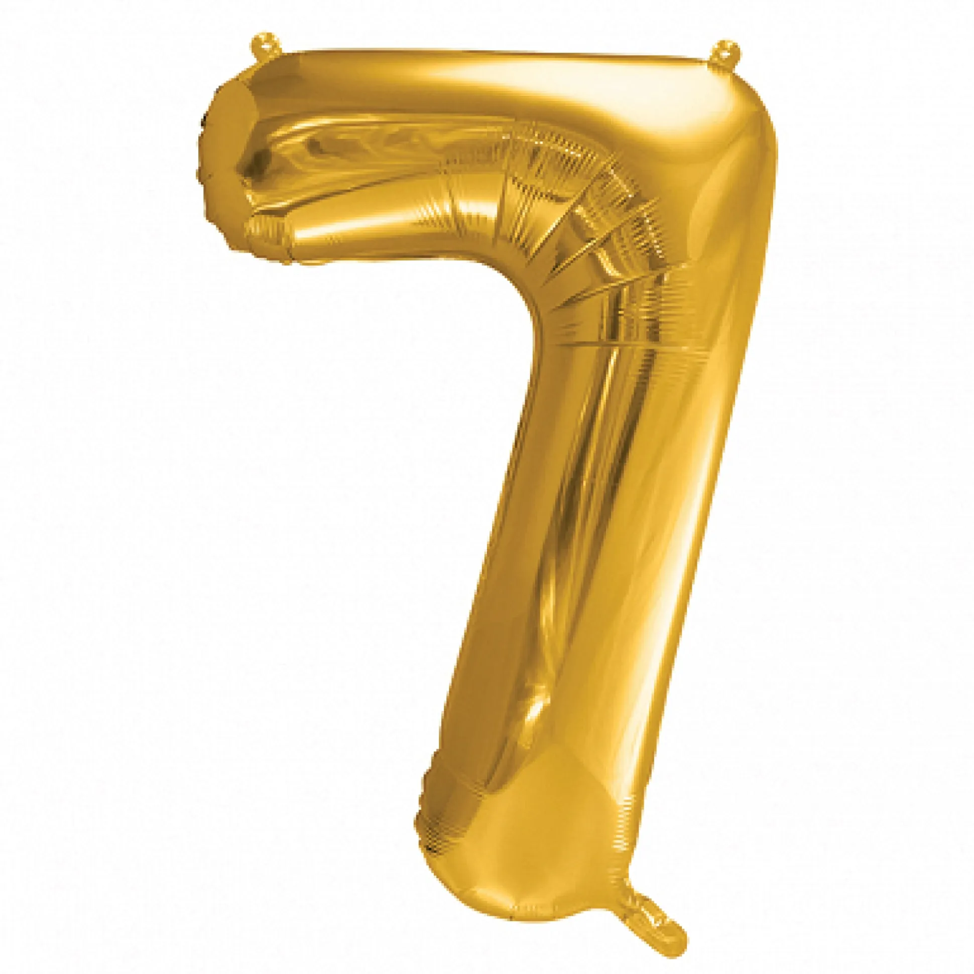 34" Gold Number Balloon 0-9