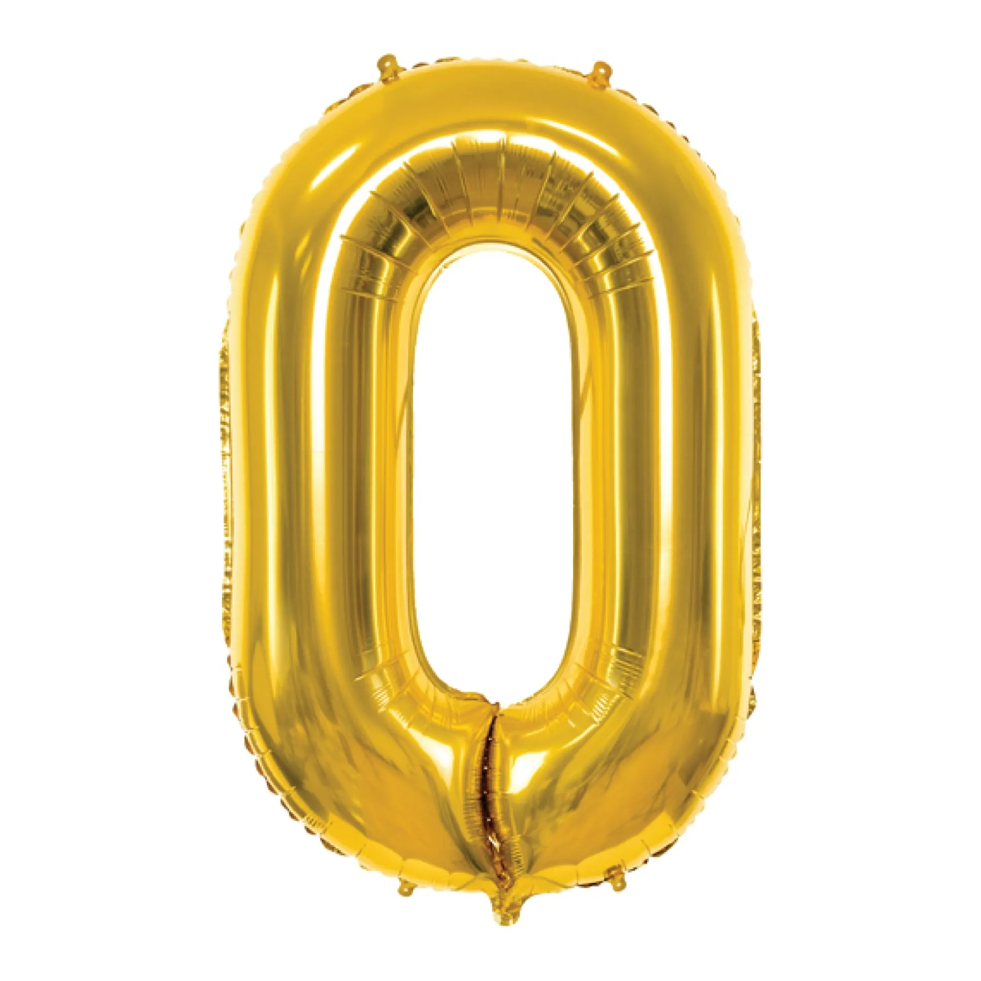 34" Gold Number Balloon 0-9