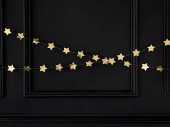 Gold Star Garland 12'