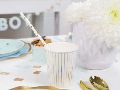 Gold Star Paper Straws