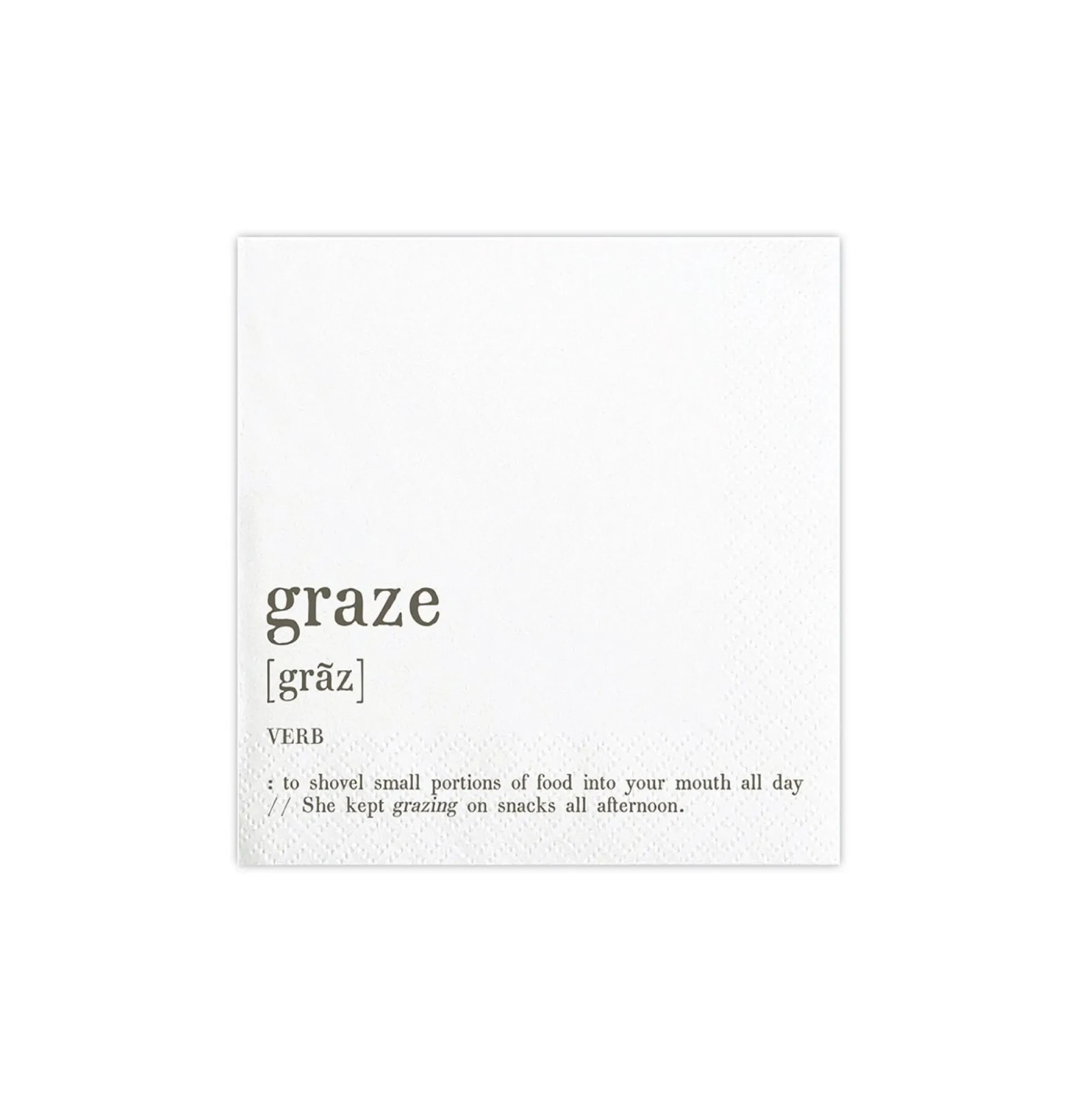 Graze Dessert Napkins 20ct