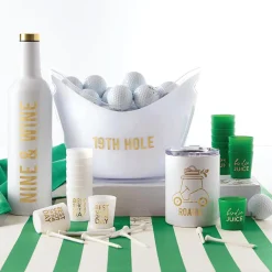 Green Birdie Juice Plastic Shot Cups 10ct