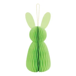 Green Bunny Honeycomb Decoration 12in
