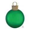 Green Christmas Ornament Foil Balloon Kit 20in