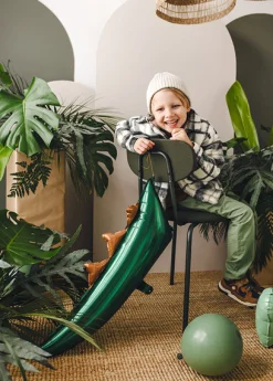 Green Dinosaur Tail Foil Balloon 29in