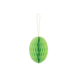 Green Egg Honeycomb Decoration 4.75in