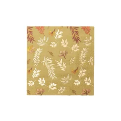 Green Harvest Dessert Napkins 20ct