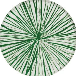Green Radiance Dinner Plates 8ct