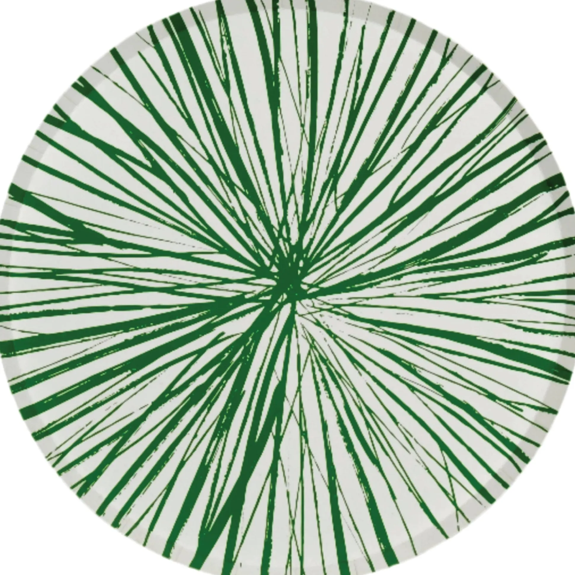 Green Radiance Dinner Plates 8ct