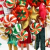 Green Swirly Lollipop Foil Balloon 14in