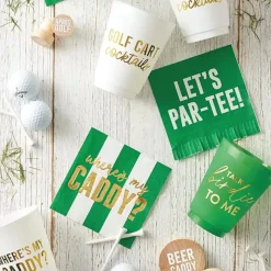 Green Talk Birdie To Me Frosted Plastic Cups 6ct