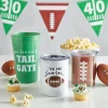Green You Had Me at Tailgate Plastic Cups 8ct