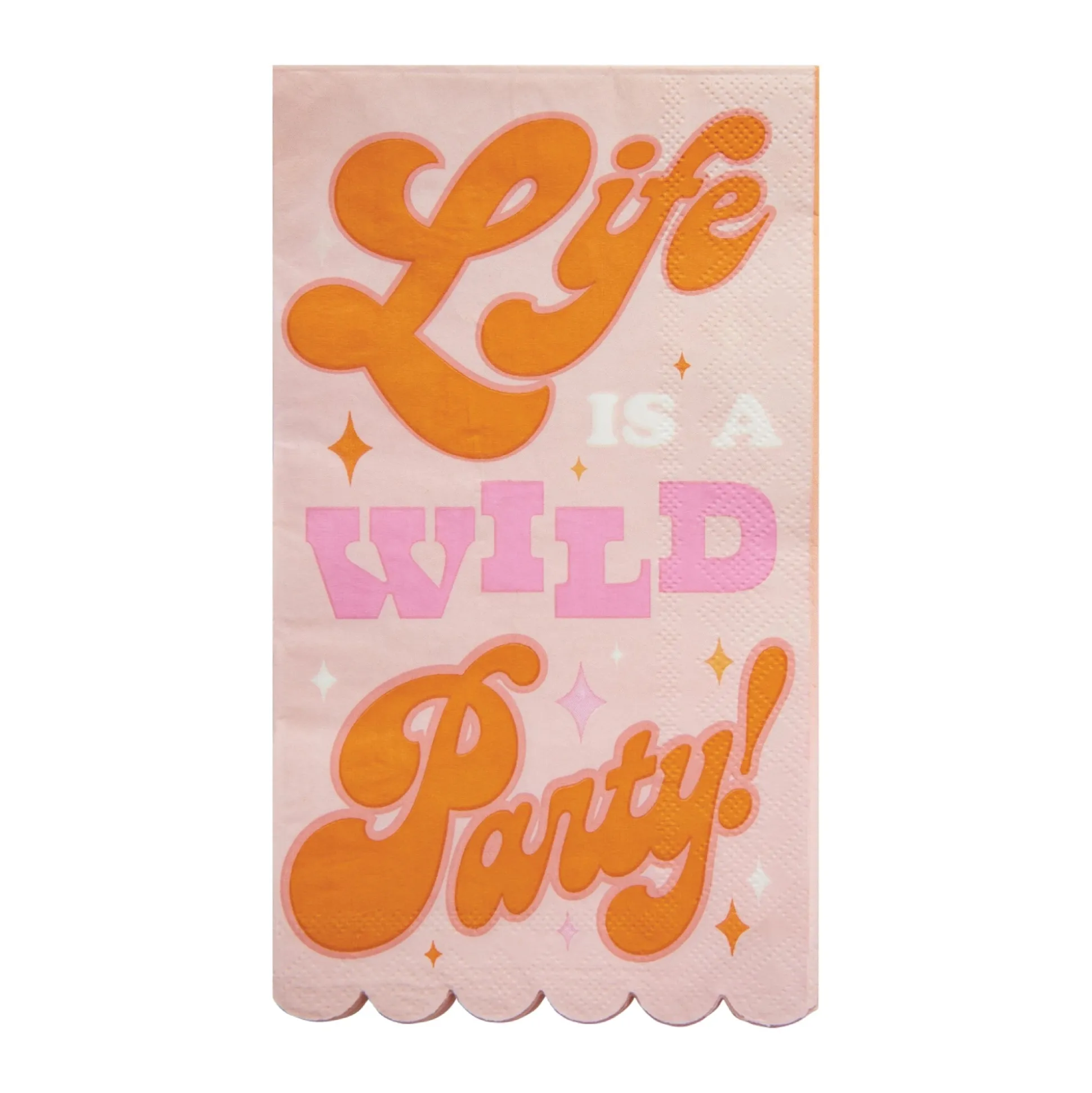 Groovy Life is a Wild Party Guest Towels 16ct