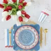 Hamptons Stripes & Scalloped Paper Cups 8ct