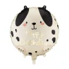 Happy Birthday Puppy Foil Balloon 14in