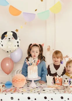 Happy Birthday Puppy Foil Balloon 14in