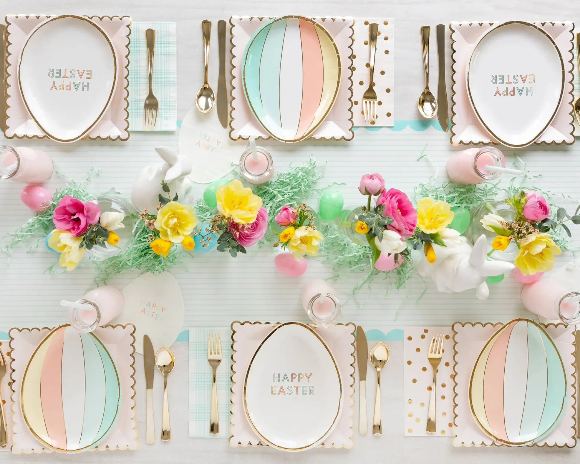 Happy Easter Egg Napkins 24ct