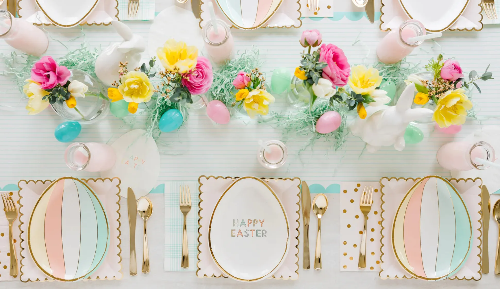 Happy Easter Egg Napkins 24ct