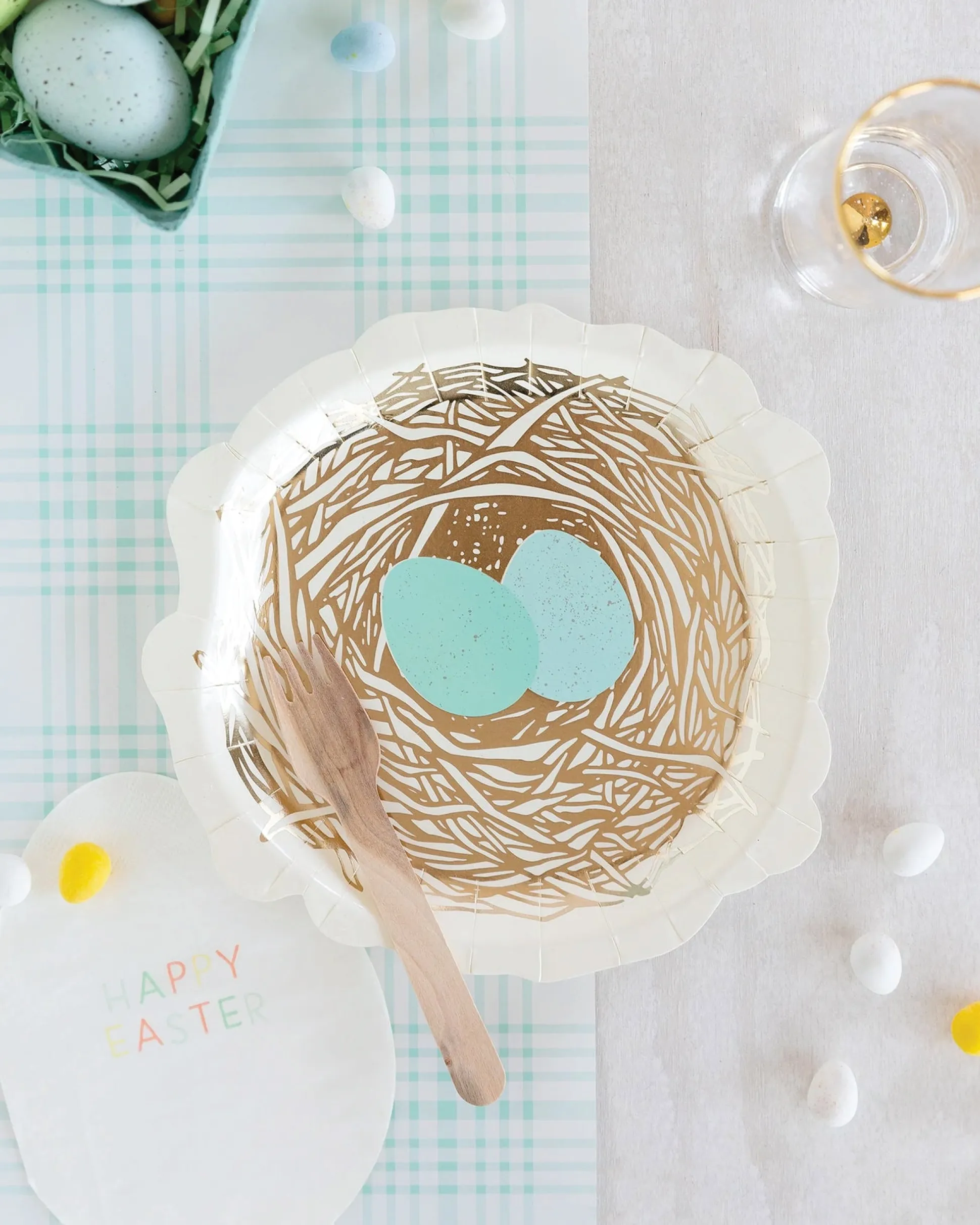 Happy Easter Egg Napkins 24ct