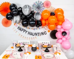 Happy Haunting Halloween Balloon Garland Kit 8ft