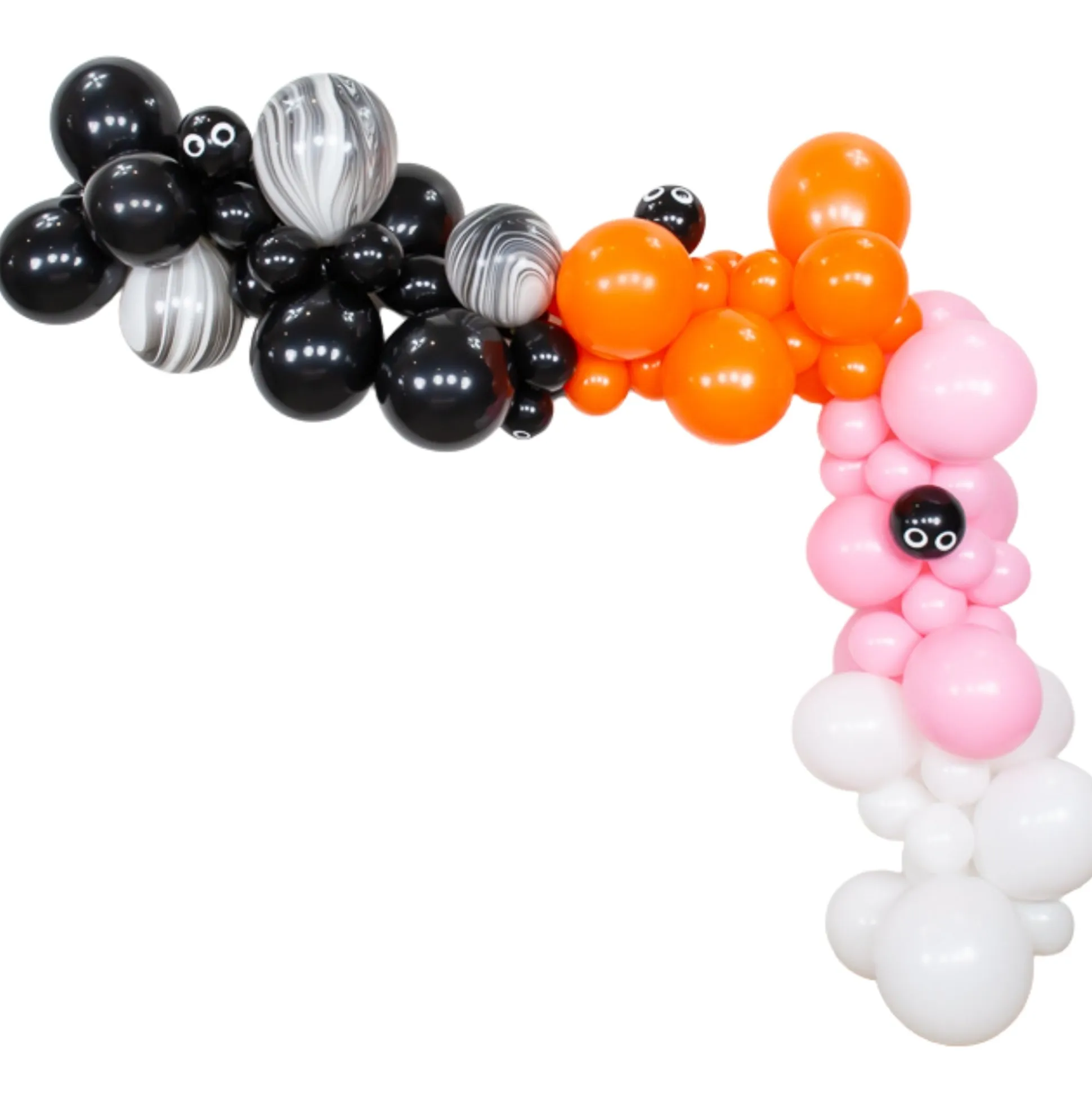 Happy Haunting Halloween Balloon Garland Kit 8ft