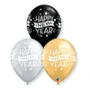 Happy New Year Latex Balloon Pack 5ct