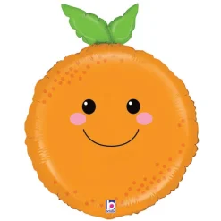 Happy Orange Balloon 26"