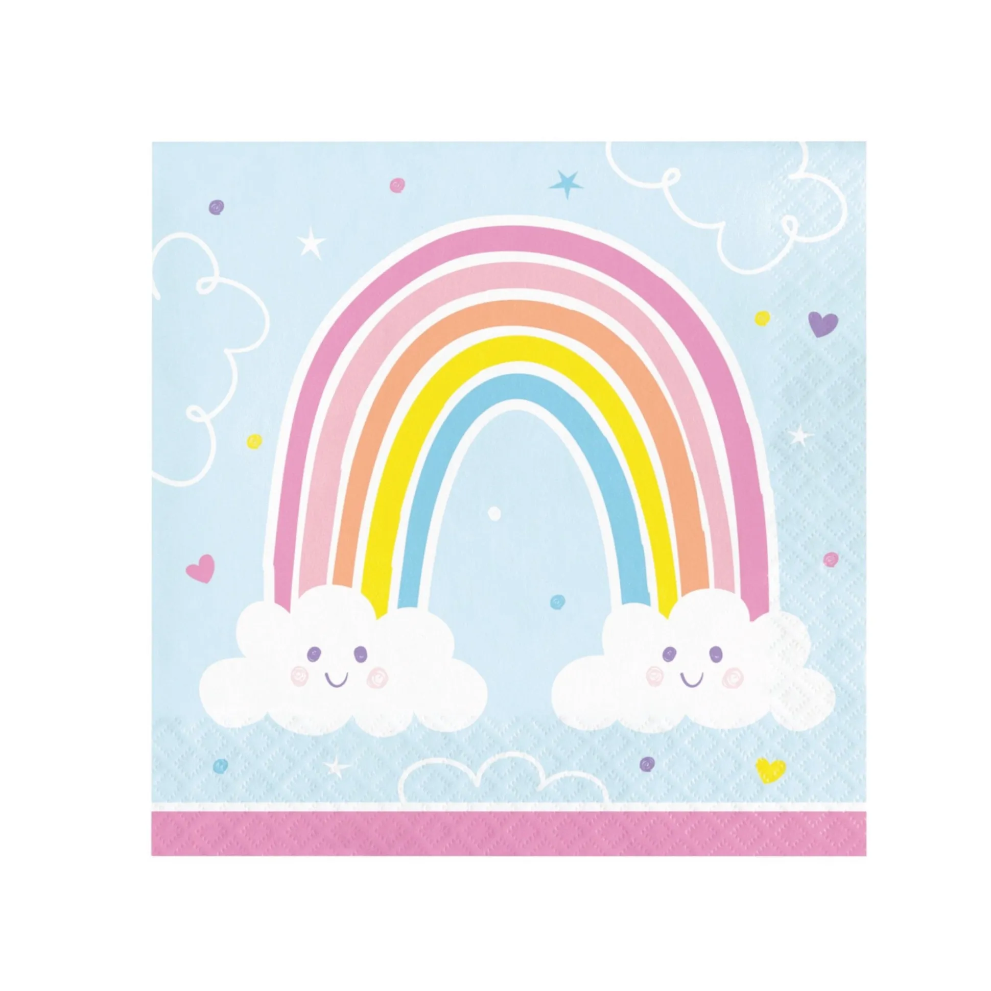 Happy Rainbow Lunch Napkins 16ct