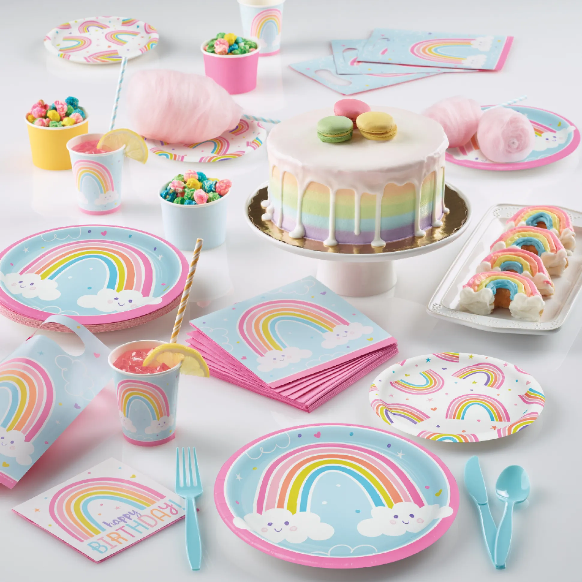 Happy Rainbow Lunch Napkins 16ct