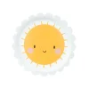 Happy Sunshine Dessert Plates 6ct