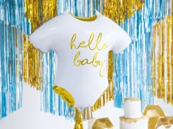 Hello Baby Romper Foil Balloon 20in