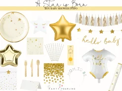 Hello Baby Romper Foil Balloon 20in