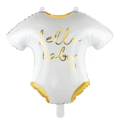 Hello Baby Romper Foil Balloon 20in