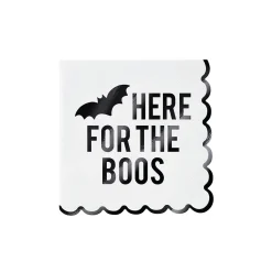 Here for the Boos Scalloped Dessert Napkins 20ct