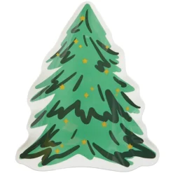 Holiday Tree Melamine Platter